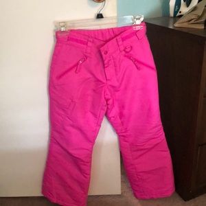 Pink Snow Pants